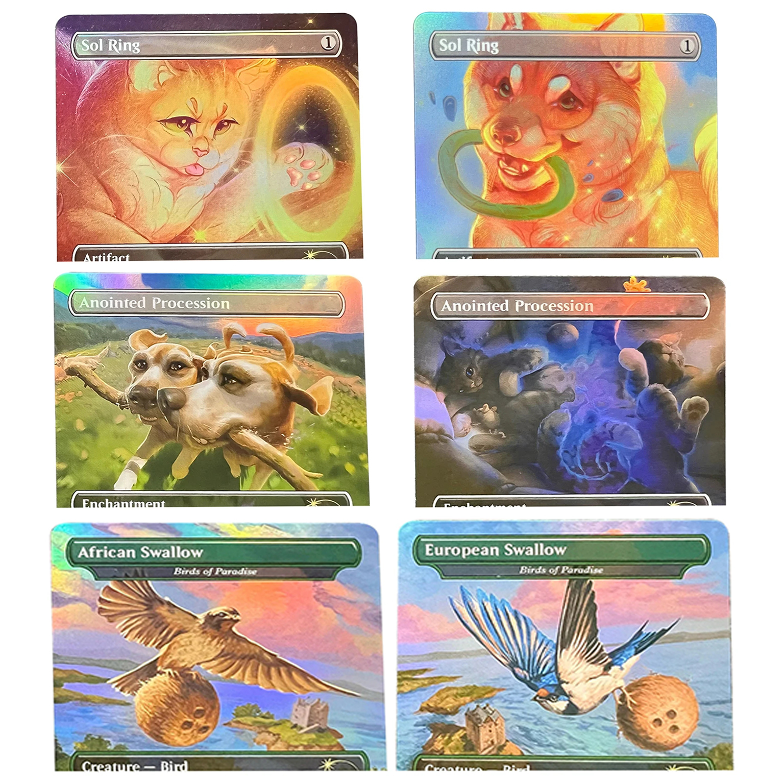 Board Game Loop - Anointed Procession African Swallow Sol Ring