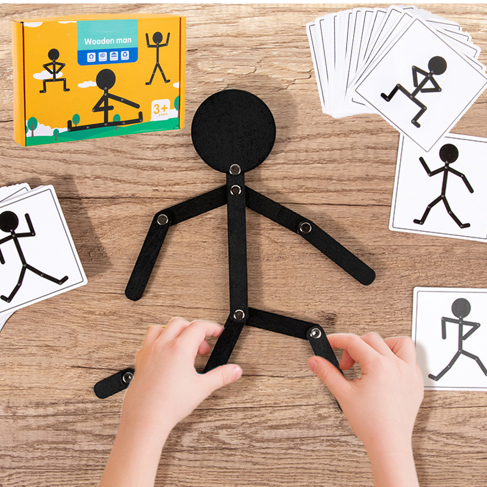 Board Game Word - Montessori Material DIY Puzzle Toys Boards