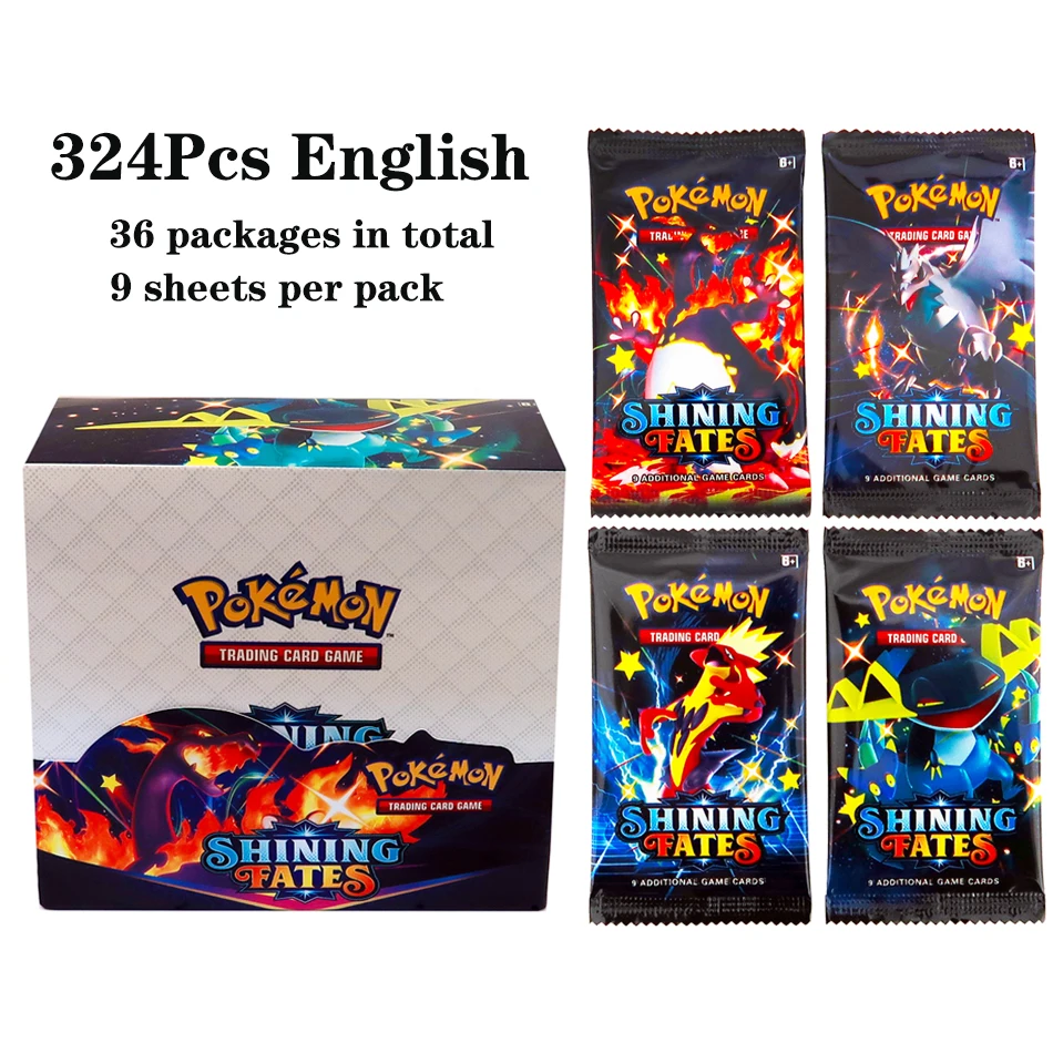 324Pcs/box Pokemon TCG: Shinin – Board Game Word Bewertung und Preis