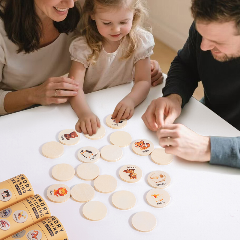 Wooden Memory Match Stick Ches – Board Game Oath Bewertung und Preis