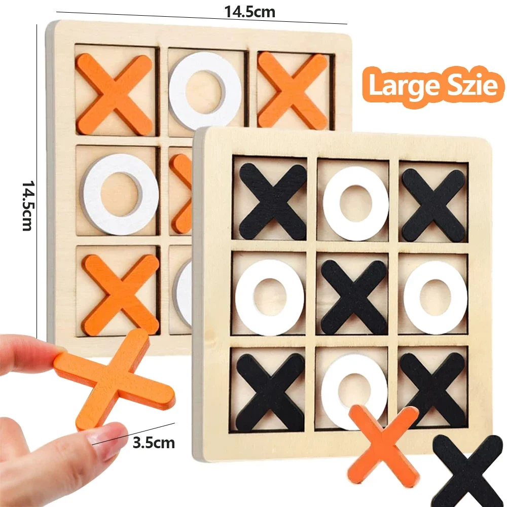 Wooden XO Tic Tac Toe Game Min – Board Game Word Bewertung und Preis