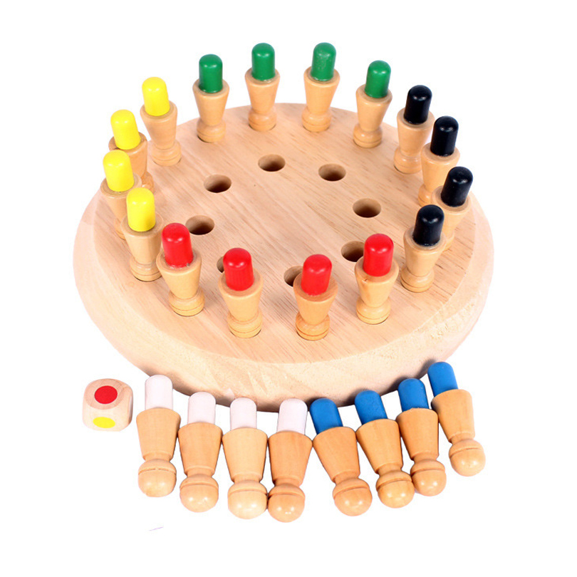 Wooden Memory Match Stick Ches – Board Game Oath Bewertung und Preis