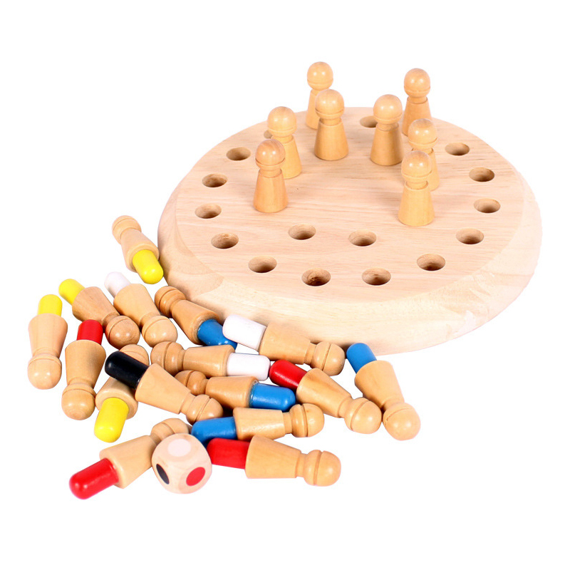 Wooden Memory Match Stick Ches – Board Game Oath Bewertung und Preis