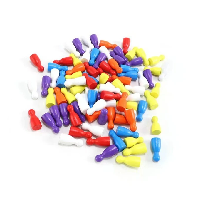 100 Pcs Colorful Wooden Chess  – Board Game Loop Bewertung und Preis