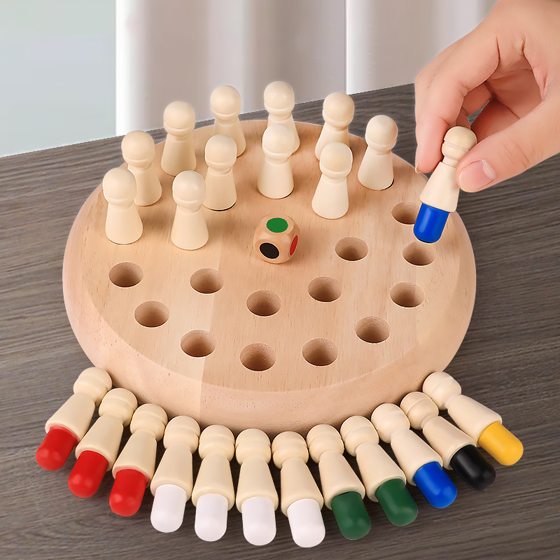Wooden Memory Matchstick Chess – Board Game Oath Bewertung und Preis