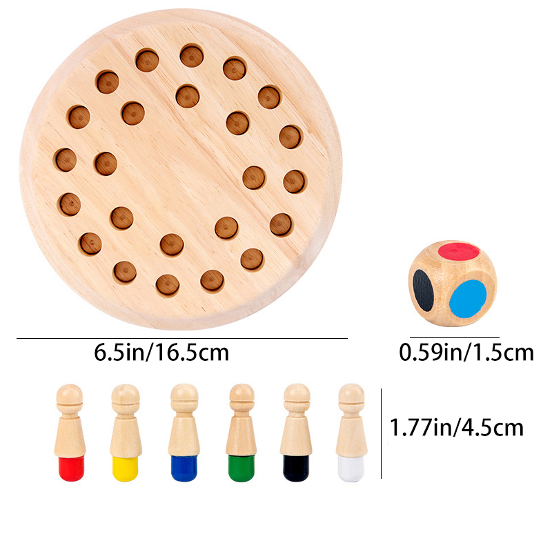 Wooden Memory Matchstick Chess – Board Game Oath Bewertung und Preis