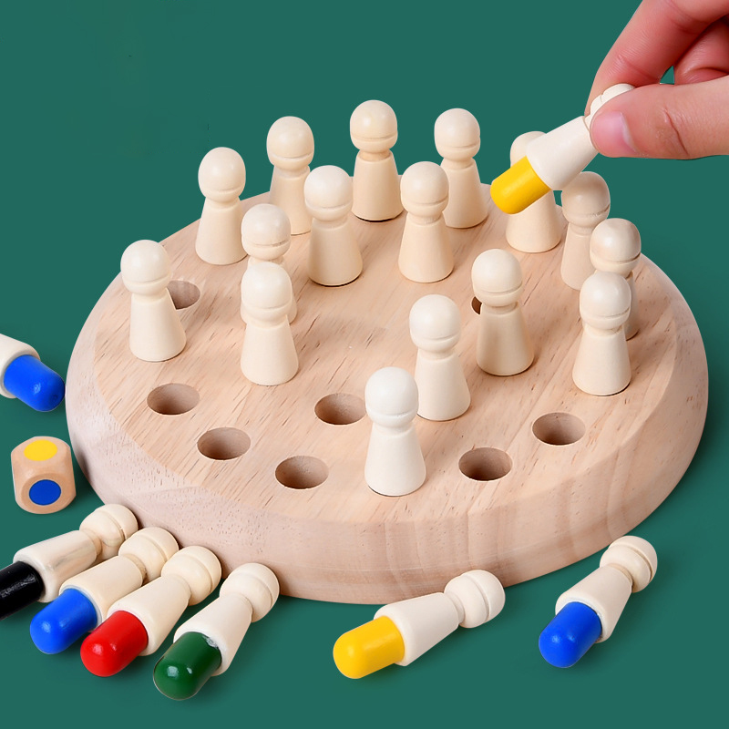 Wooden Memory Matchstick Chess – Board Game Oath Bewertung und Preis