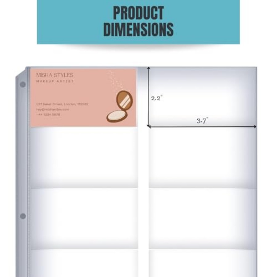 Business Card Sleeves for 3 Ri – Card Sleeves Protector Bewertung und Preis