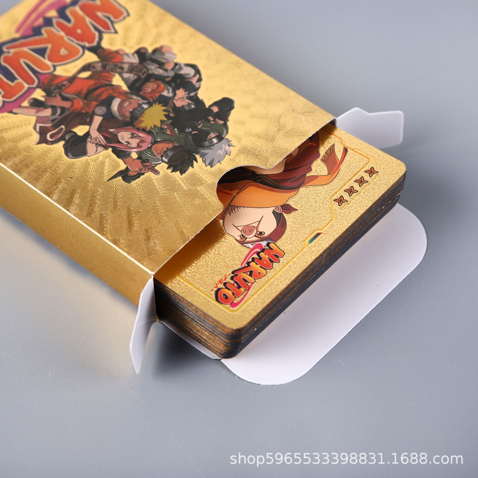 55pcs Naruto Card Gold English – Board Game Is Bewertung und Preis