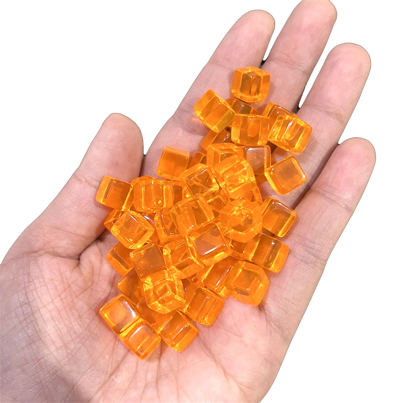 100pcs/set 8mm Clear Cube Dice – Board Game Loop Bewertung und Preis