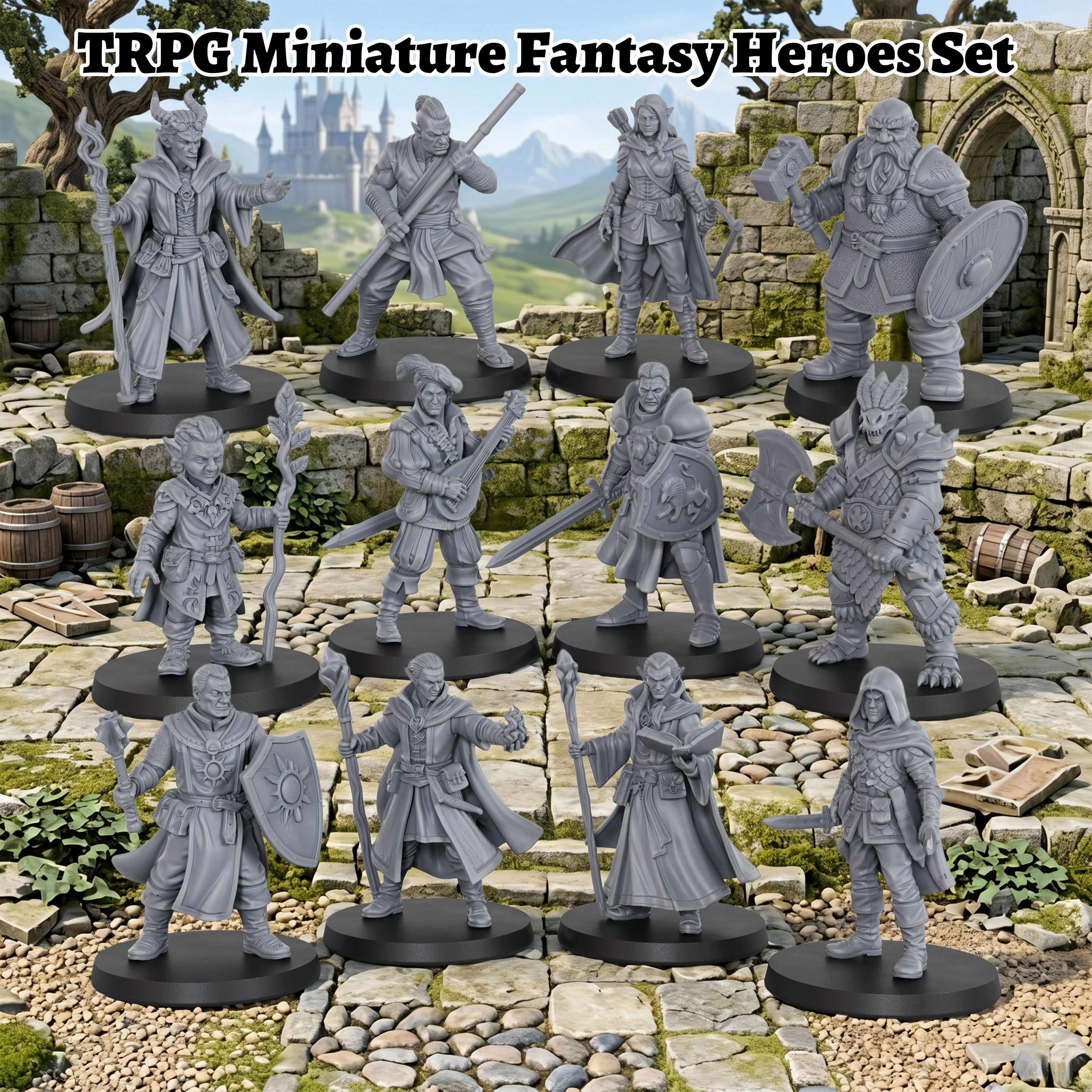 Heroes Mini Set 25mm/1:64 Scal – Board Game Zombie Bewertung und Preis