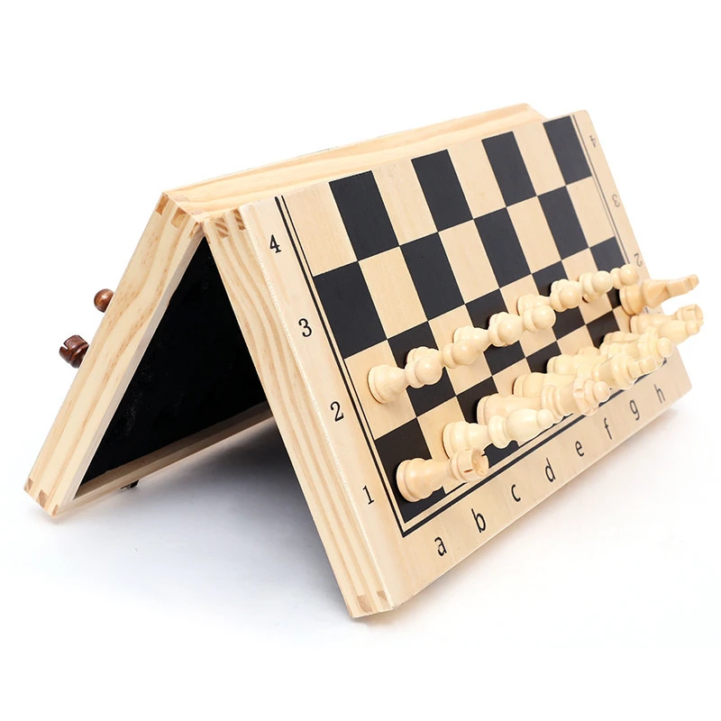 Chess Board Three In 1 Wooden  – Board Game Yearbook Bewertung und Preis