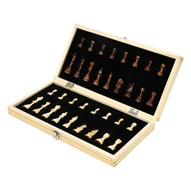 Chess Board Three In 1 Wooden  – Board Game Yearbook Bewertung und Preis