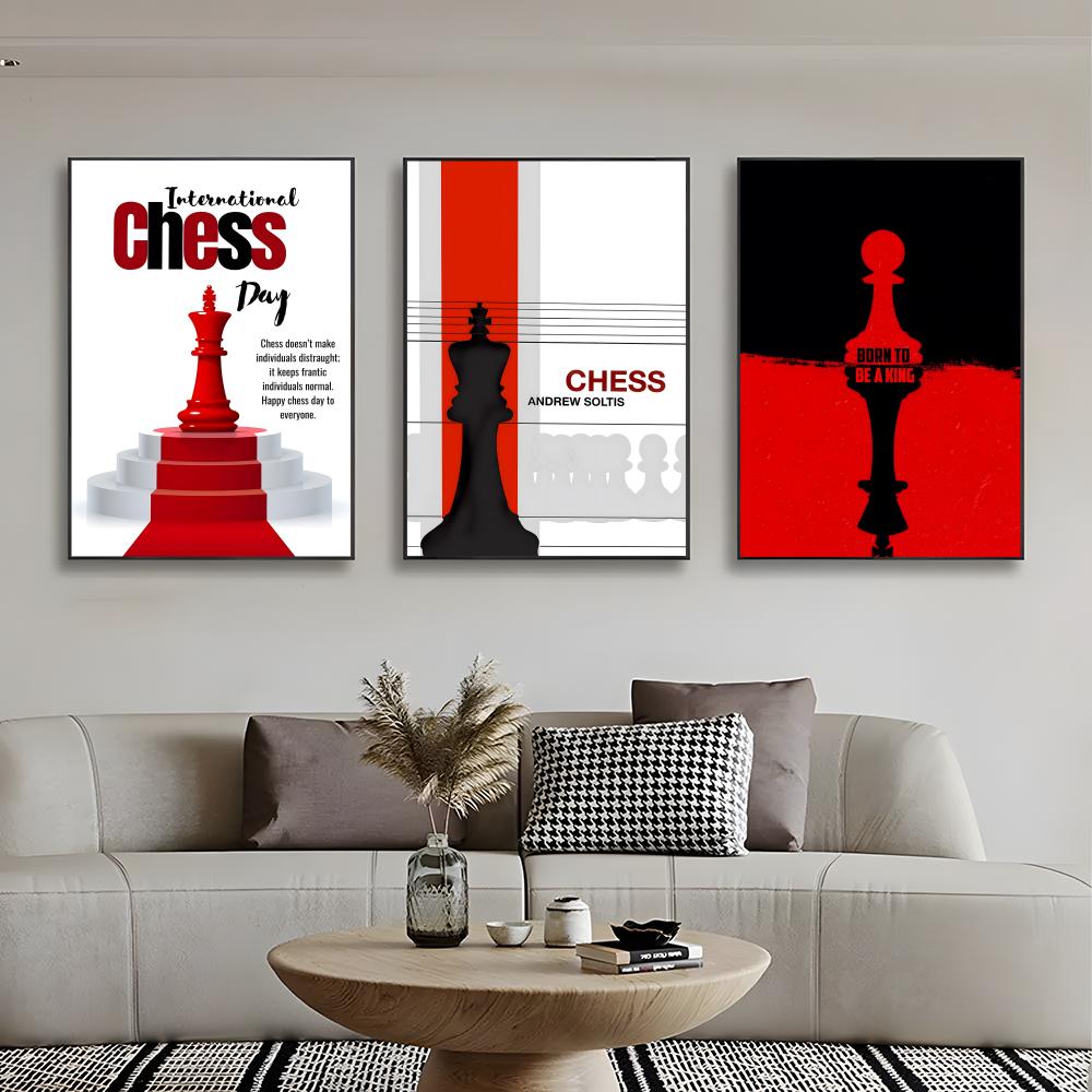 Board Game Chess Poster Retro  – Board Game Cafe Bewertung und Preis