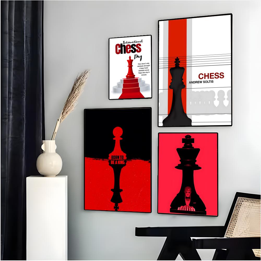 Board Game Chess Poster Retro  – Board Game Cafe Bewertung und Preis