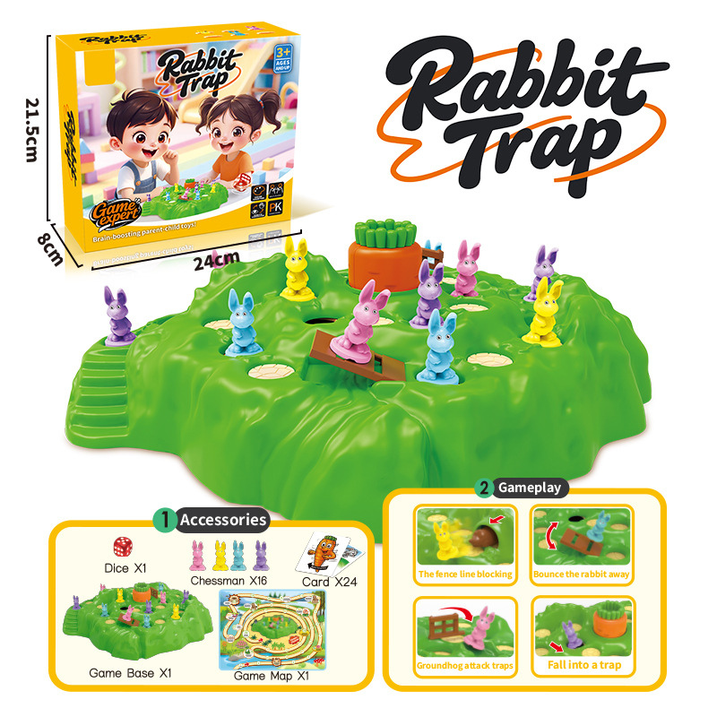 2026 Hot Sale Fun Toy Rabbit T – Board Game List Bewertung und Preis