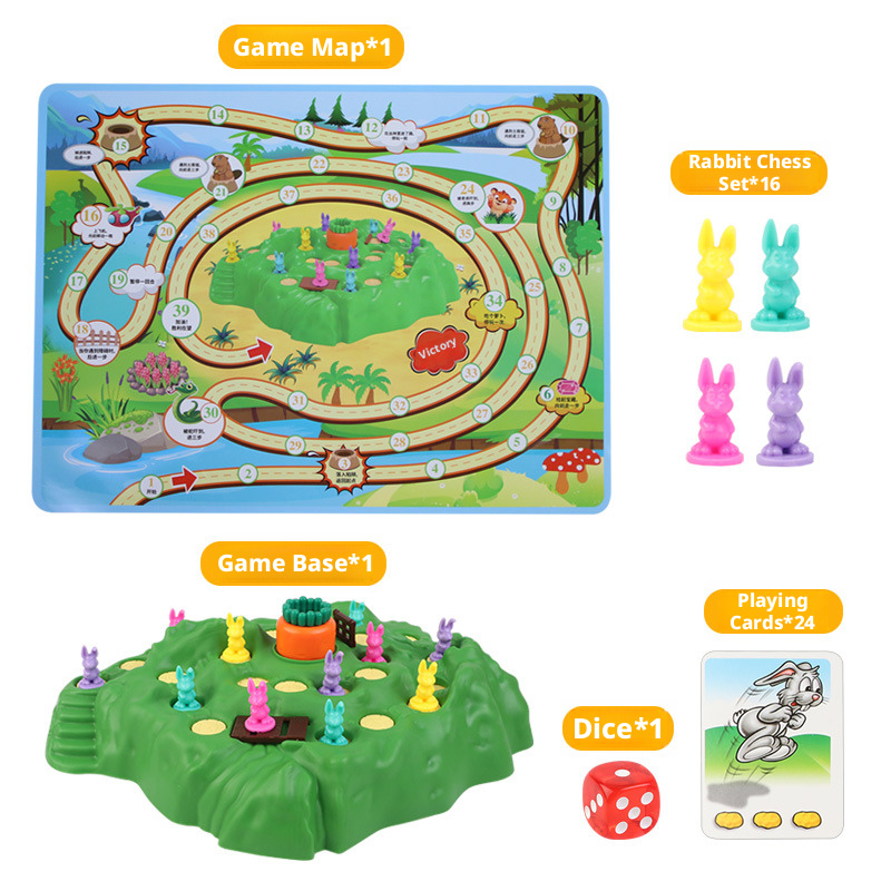 2026 Hot Sale Fun Toy Rabbit T – Board Game List Bewertung und Preis