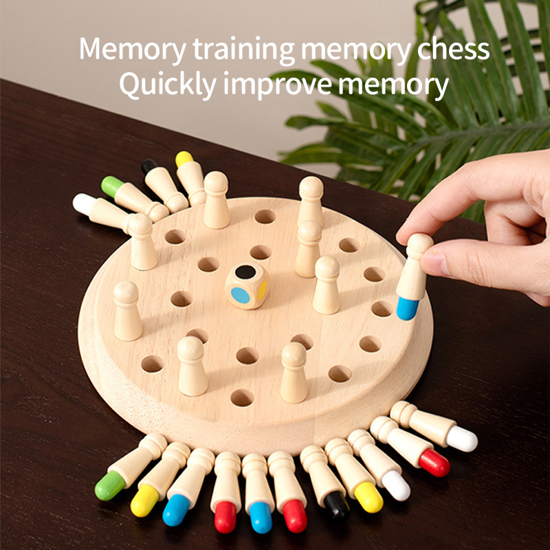 Wooden Chessboard Color Memory – Board Game Oath Bewertung und Preis