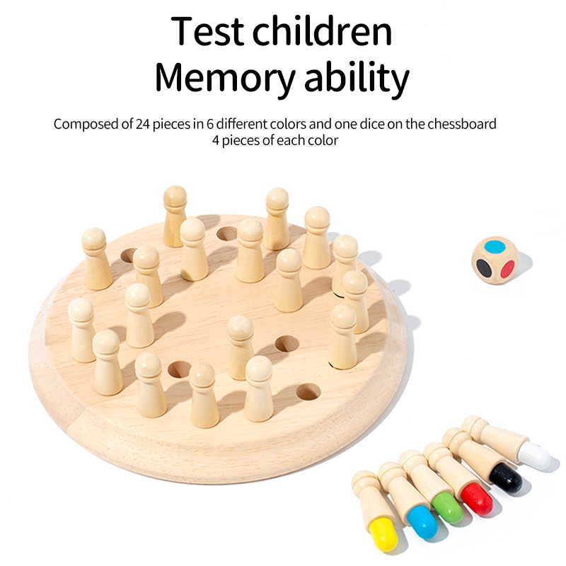 Wooden Chessboard Color Memory – Board Game Oath Bewertung und Preis