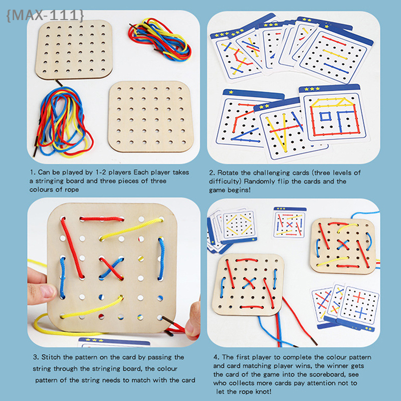 【F2-MAX111】Wooden Montessori G – Board Game Word Bewertung und Preis
