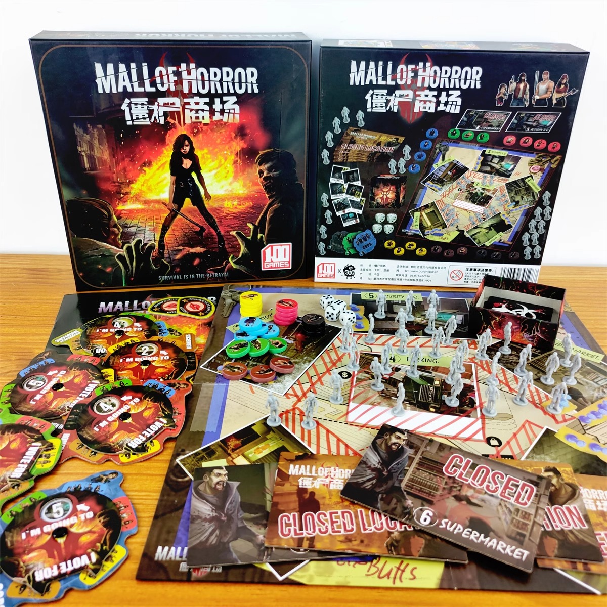 Chinese Zombie Siege Board Gam – Board Game Zombie Bewertung und Preis