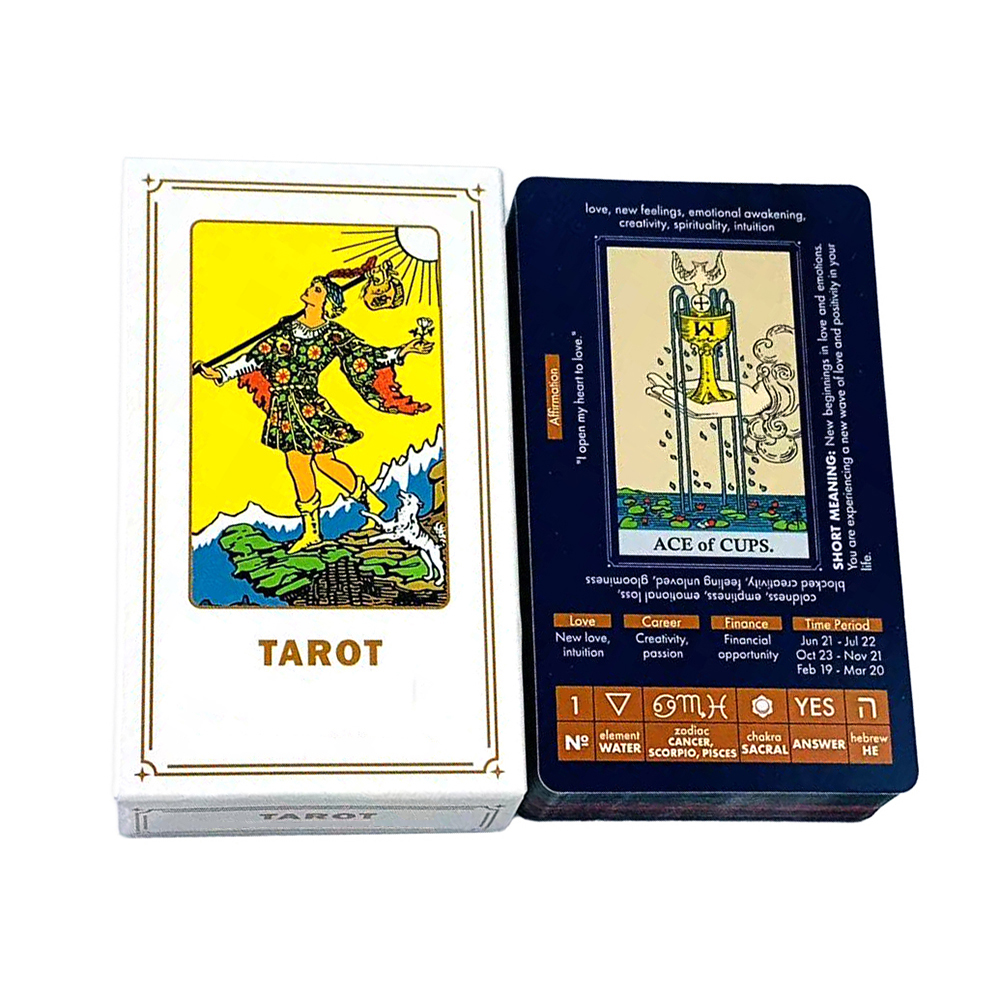NEW Tarot Cards A 78PCS Cards  – Board Game For Couple Bewertung und Preis