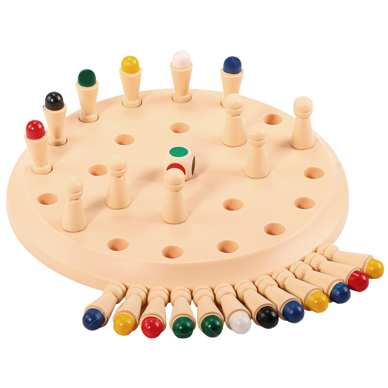 Wooden Memory Match Stick Ches – Board Game Oath Bewertung und Preis