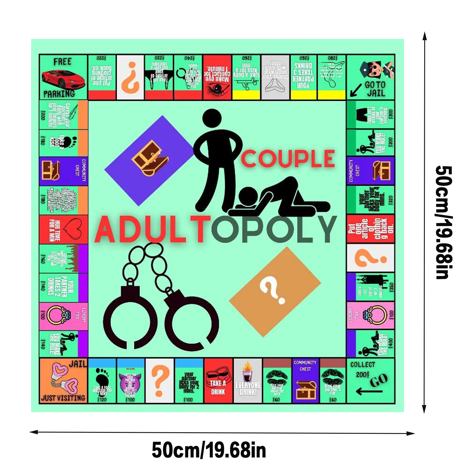 Couple Adult Opoly Board Game  – Board Game For Couple Bewertung und Preis