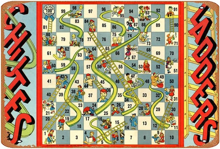 1943 Chutes & Ladders Board Ga – Board Game Cafe Bewertung und Preis