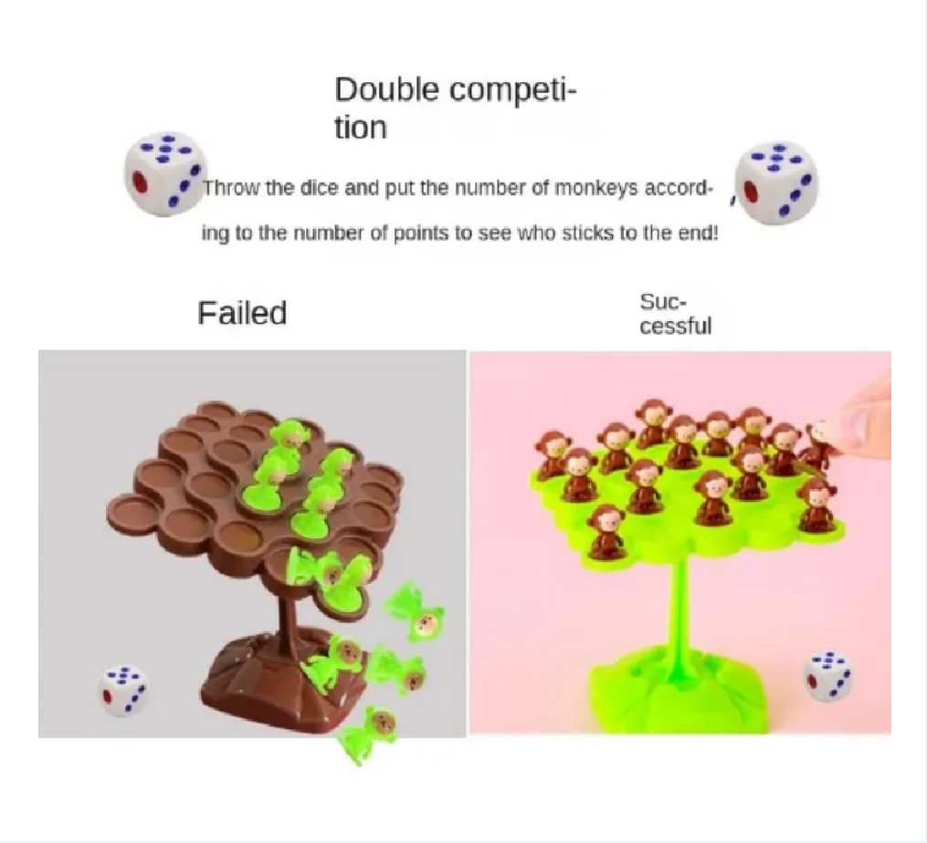 Monkey Balance Tree Focus Bala – Board Game Word Bewertung und Preis