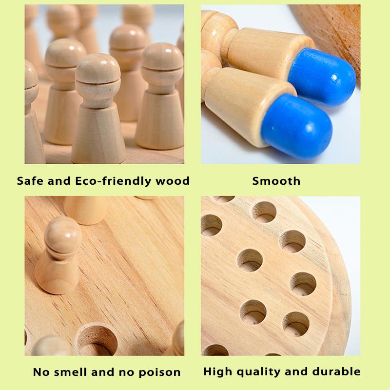 Wooden Puzzle Toys  Montessori – Board Game Word Bewertung und Preis