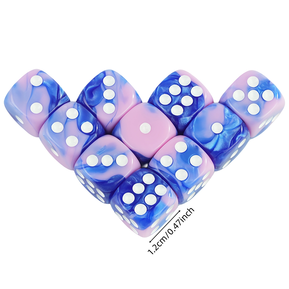 12mm Rounded Corner Dice of 10 – Board Game Loop Bewertung und Preis