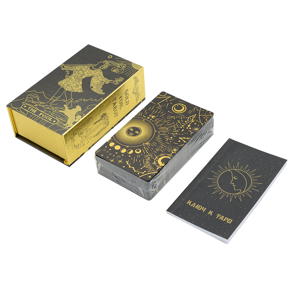 Gold Foil Tarot 12x7cm Russian – Board Game For Couple Bewertung und Preis