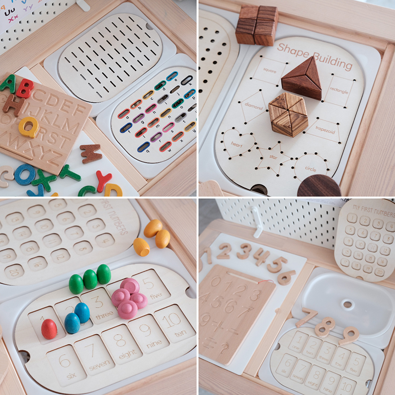 Children Montessori Games Fine – Board Game Word Bewertung und Preis